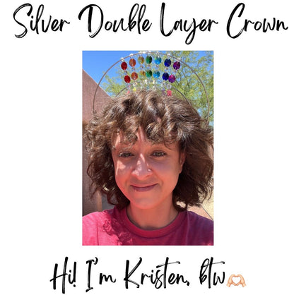 Custom Double Layer Sun Catcher Crown