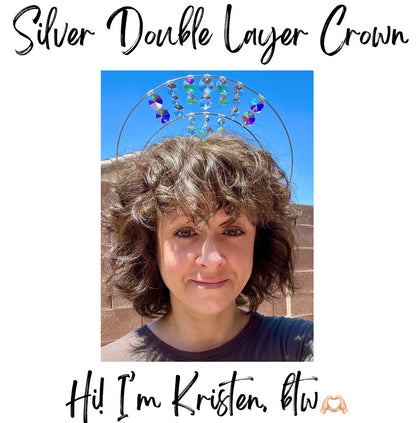 Custom Double Layer Sun Catcher Crown