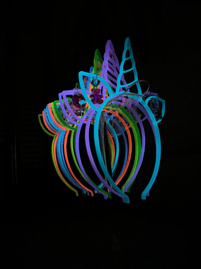 Purple Reign Unicorn Sun Catcher Headband