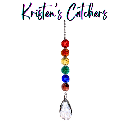 Rainbow Cascade Sun Catcher