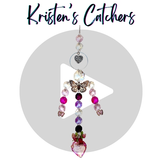 She Bloomed Anyway Sun Catcher