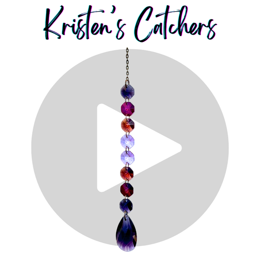 Bruised Sky Sun Catcher