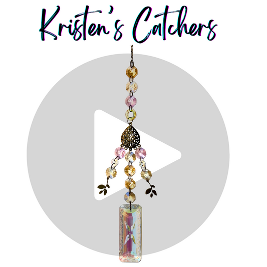 Rose Garden Prism Elegance Sun Catcher