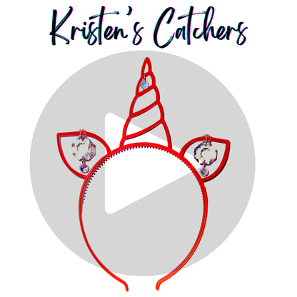 Red Carpet Unicorn Sun Catcher Headband