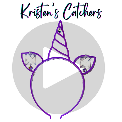 Purple Reign Unicorn Sun Catcher Headband