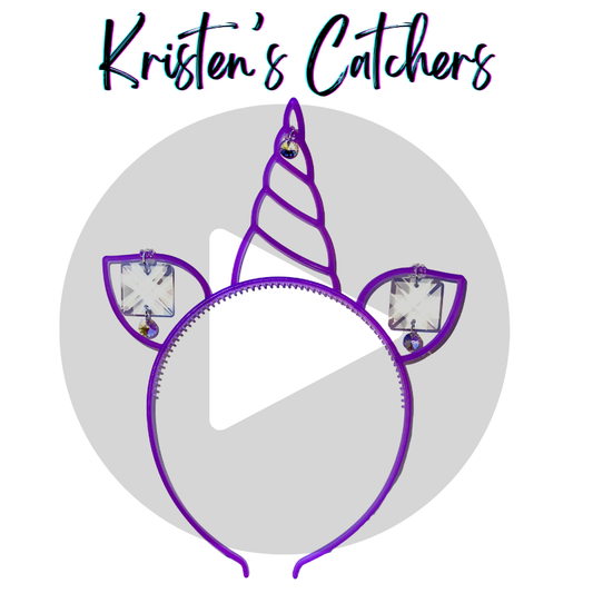 Purple Reign Unicorn Sun Catcher Headband