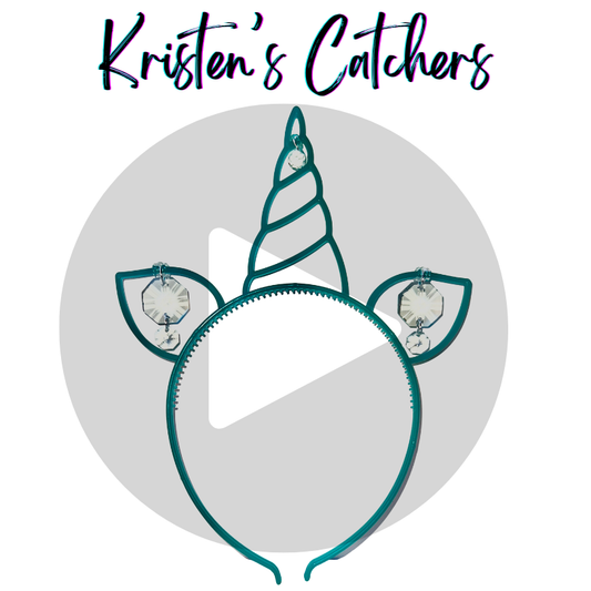 Mermaid Core Unicorn Sun Catcher Headband
