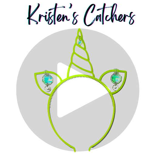 Electric Meadow Unicorn Sun Catcher Headband