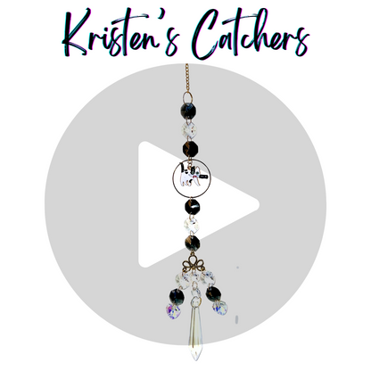 Cow Cat Tribute Killer Cats Sun Catcher