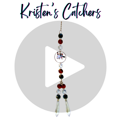 Calico Whiskers Killer Cats Sun Catcher