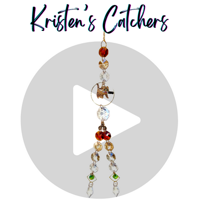 Killer Orange Tabby Cat Sun Catcher