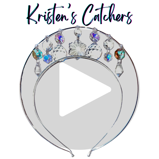 Custom SILVER Single Layer Sun Catcher Crown