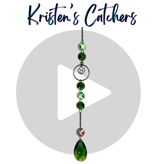 Taurus Earth Sign Gunmetal Astrology Sun Catcher