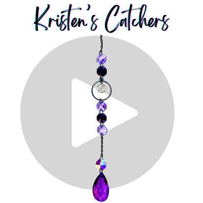 Sagittarius Fire Sign Gunmetal Astrology Sun Catcher