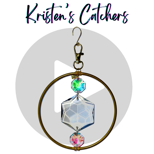 Geometric Harmony Ornamental Sun Catcher