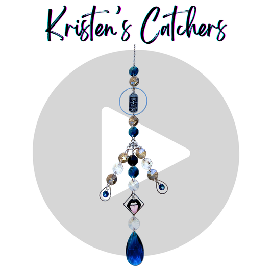 Tears of Mine Enemies Goth Sun Catcher