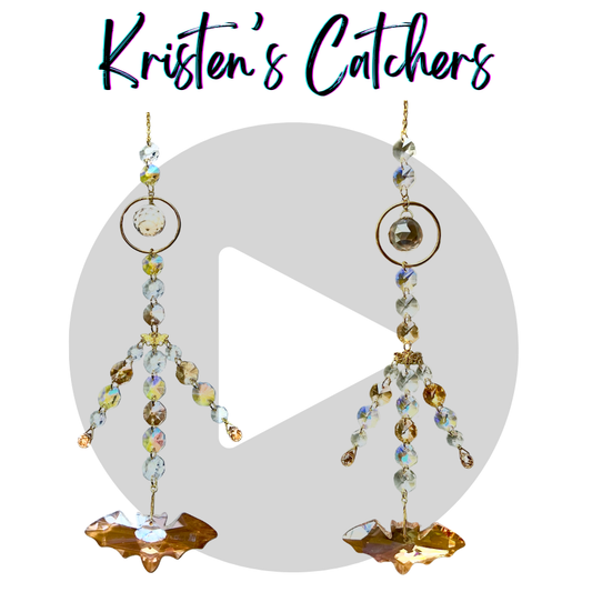 Champagne Bat Sun Catcher