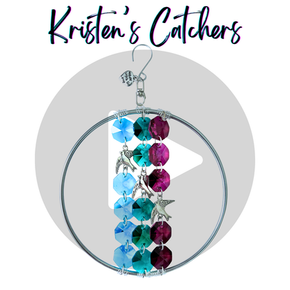 Birds in Flight Sun Catcher