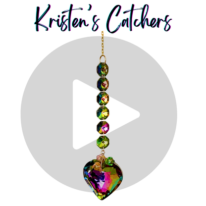 Viridian Heart Sparkle Catcher