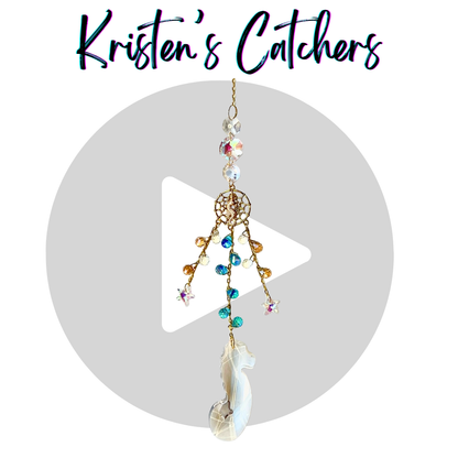 The Seahorse Ascent Sun Catcher